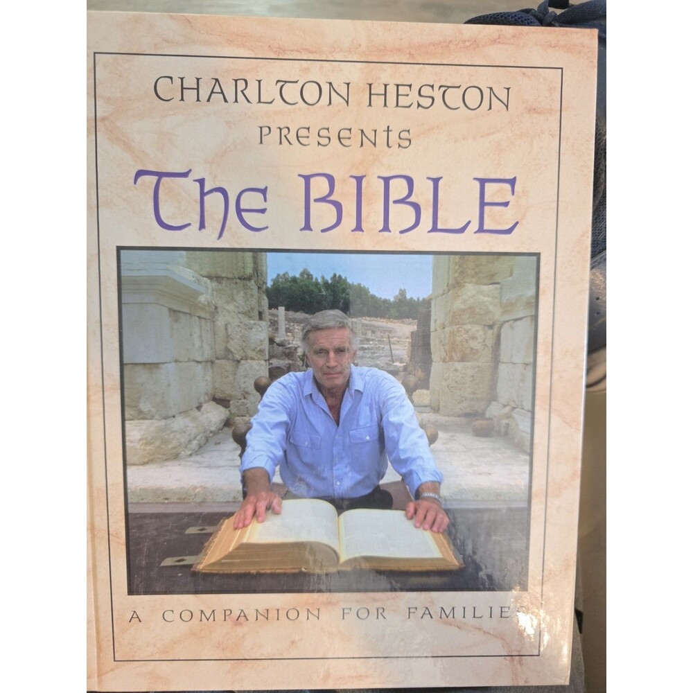 Charlton Heston Presents the Bible - Companion for Families (1997, Hardcover)